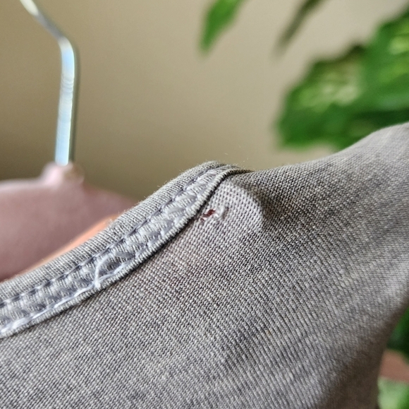 Lululemon Refresh Maxi ll Gray Lycra Stretch Sleevless Tank Dress 2 Yoga Lounge - Picture 11 of 11